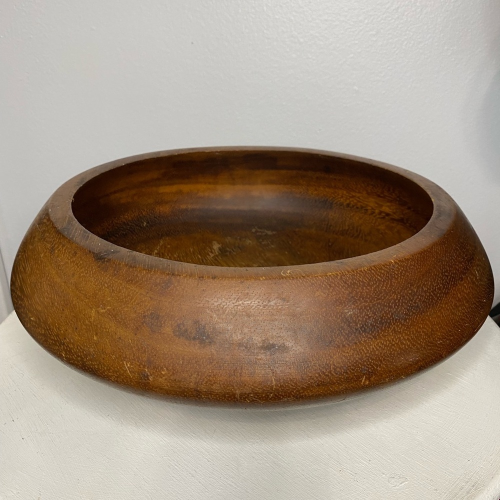 Rustic Wooden Bowl